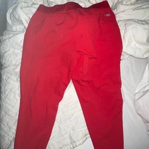 Red figs joggers